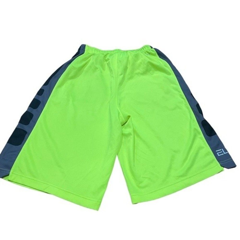 Nike Dri-Fit Elite Neon Yellow Activewear Shorts